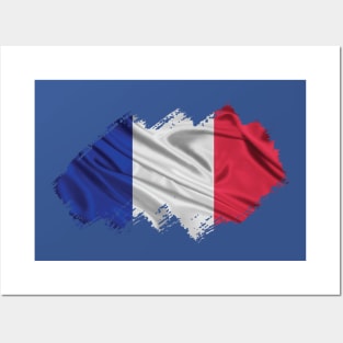 French Flag Posters and Art